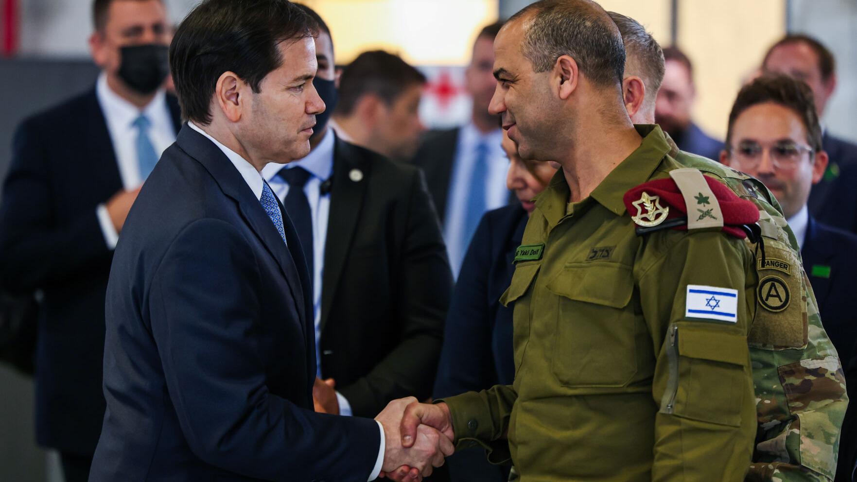 Marco Rubio is the latest high-level visitor to tour Israel's U.S-led coordination center